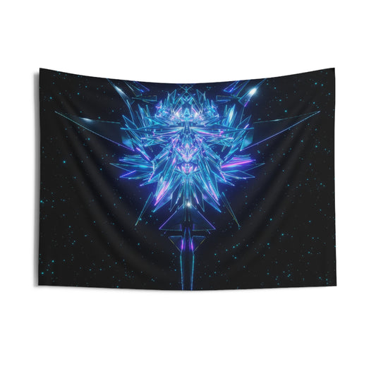 astral tree [spectrum glitch sequence] art tapestry