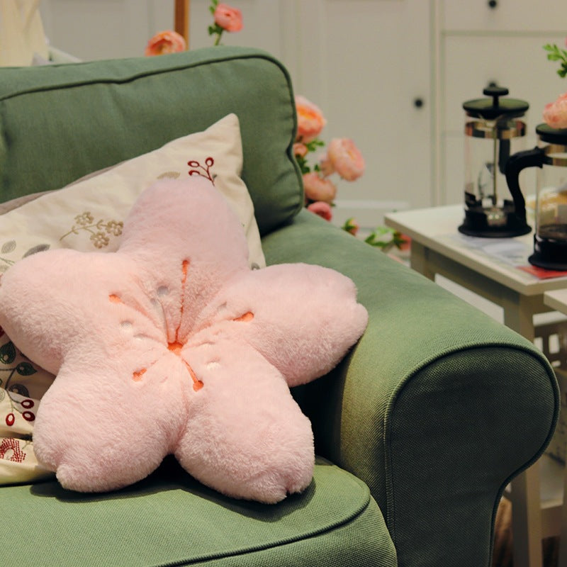 Tatami Living Room Cushion Flower Back Cushion