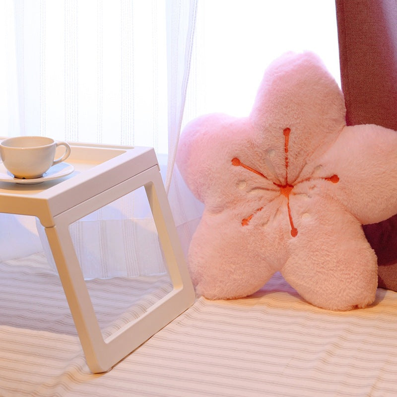 Tatami Living Room Cushion Flower Back Cushion