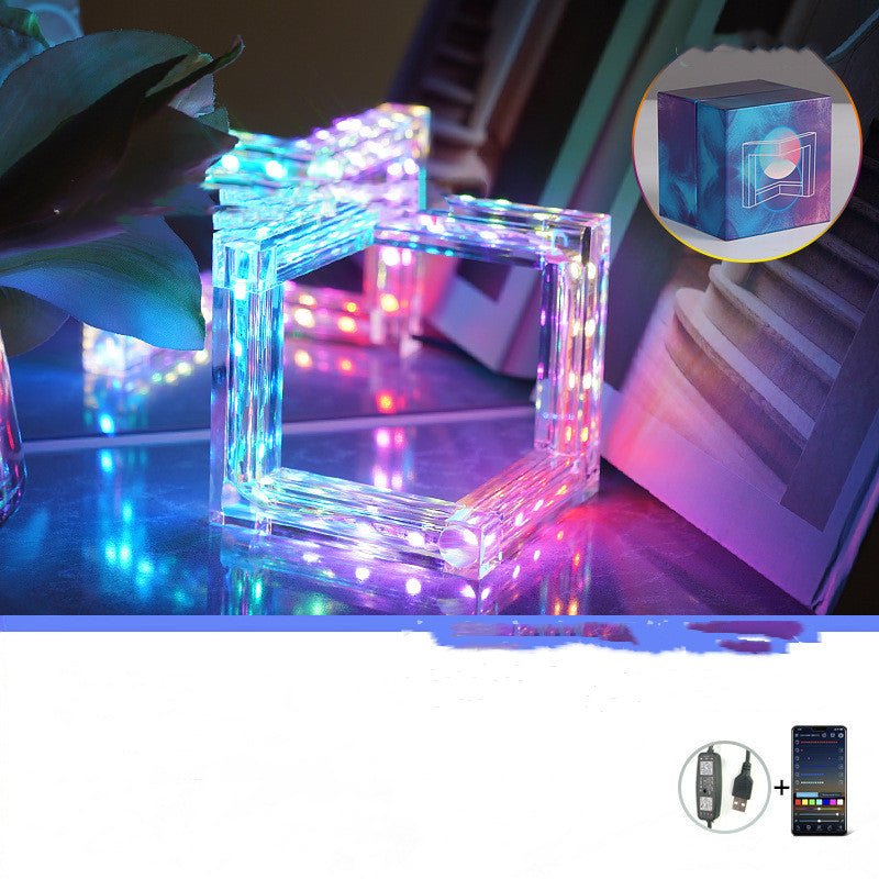 Acrylic Angular Bluetooth Lamp - Who R We Collective - shop designer fashion and art