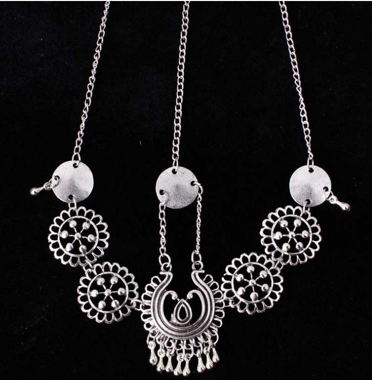Ancient Silver Temple Chain - Who R We Collective - shop designer fashion and art
