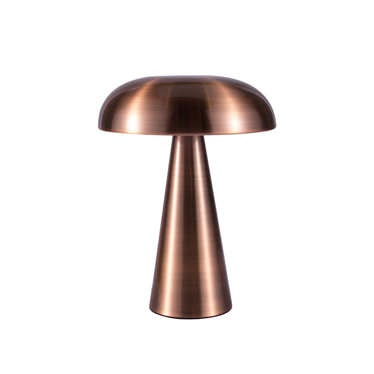 Metallic Minimal Mushroom Lamp