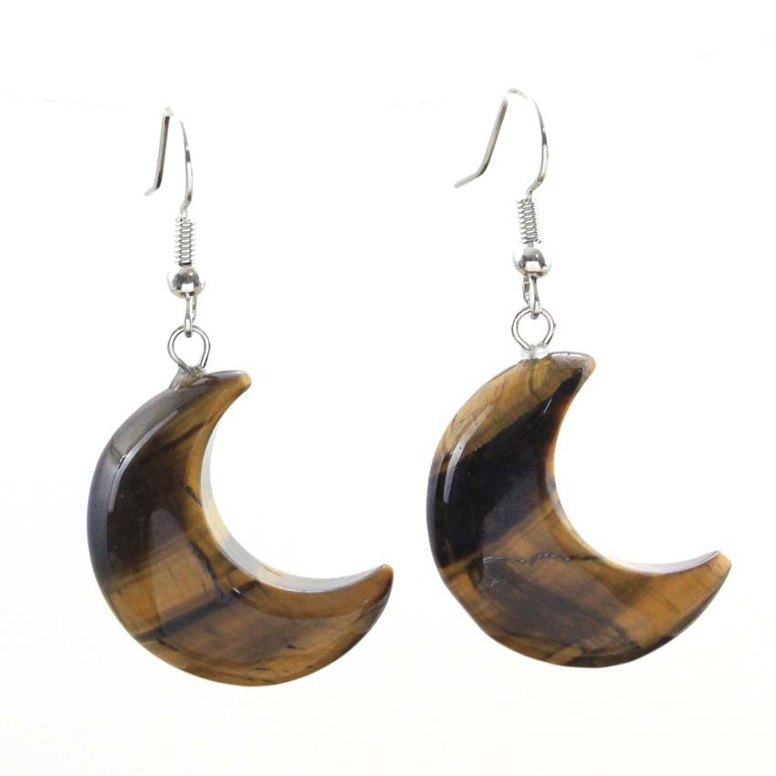 Lunar Crescent Earrings