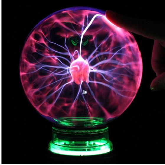 Plasma Lightning Ball Electronic Magic Light Bola de inducción electrostática Bola mágica con música 4 pulgadas 5 pulgadas 6 pulgadas