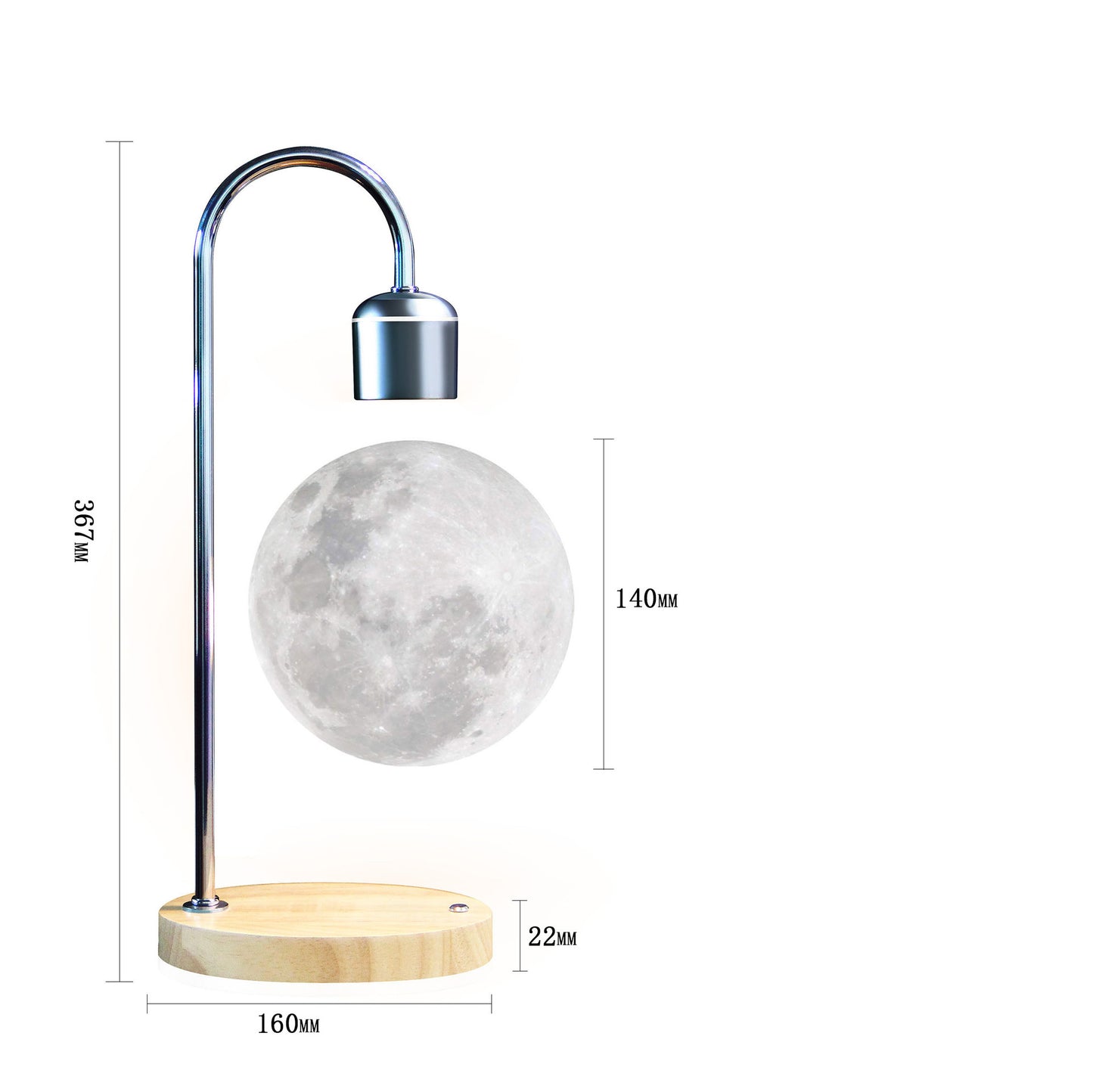 Lunar Drop Maglev Lamp