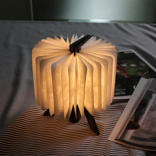 Folding Pages Book Lamp
