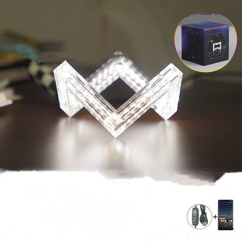 Acrylic Angular Bluetooth Lamp