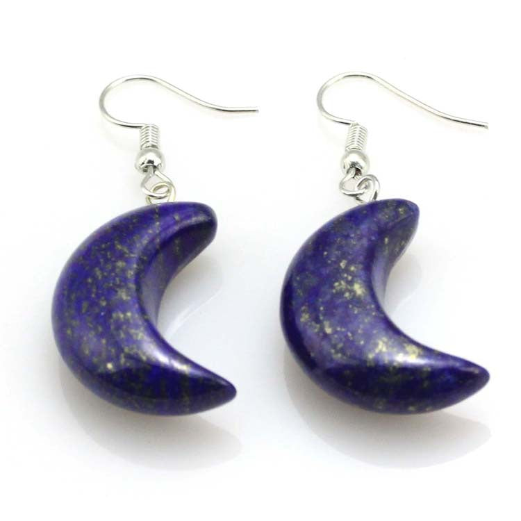 Lunar Crescent Earrings