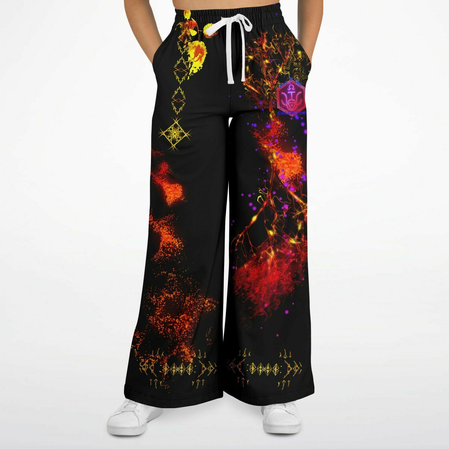 Taiga-Zoku (Prototype Line) " Neo Amber Motion " Flowpants - Who R We Collective