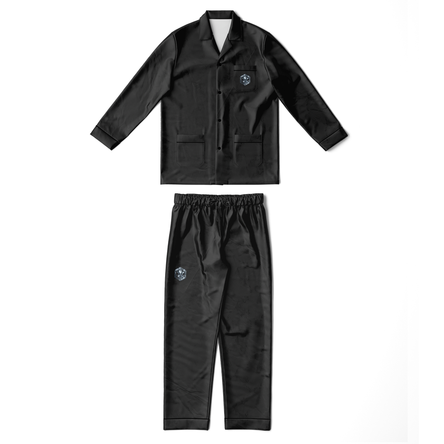 WRWC Signature Black ~ 2022 Satin pajamas