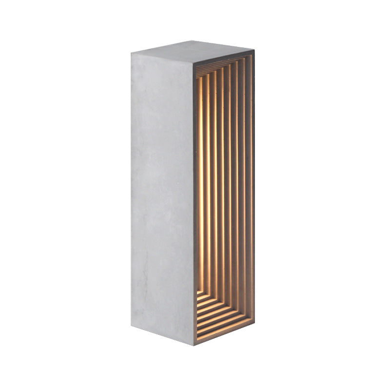 Nordic Concrete Block Lamp