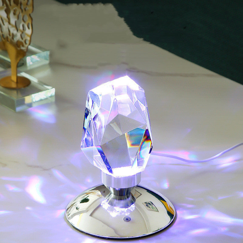 Diamond Atmosphere Crystal Lamp