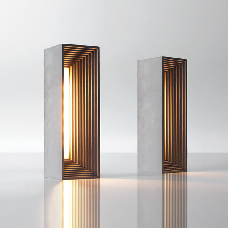 Nordic Concrete Block Lamp