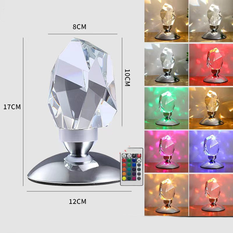 Diamond Atmosphere Crystal Lamp