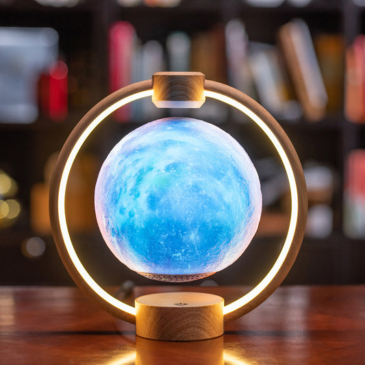 Bluetooth Speaker Mag-lev Moon Lamp