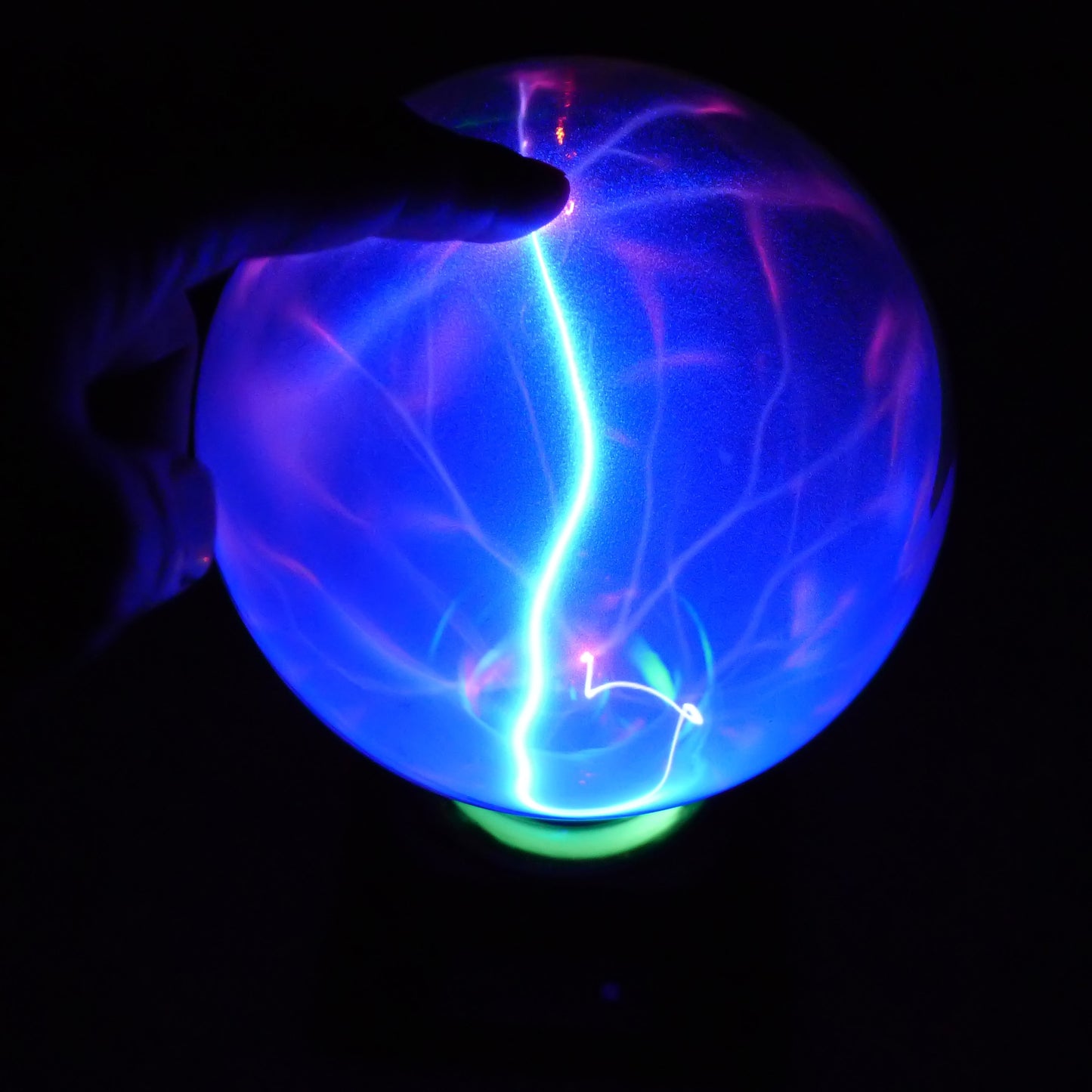 プラズマライトニングボール 電子マジックライト 静電誘導ボール 音楽付きマジックボール 4インチ 5インチ 6インチ