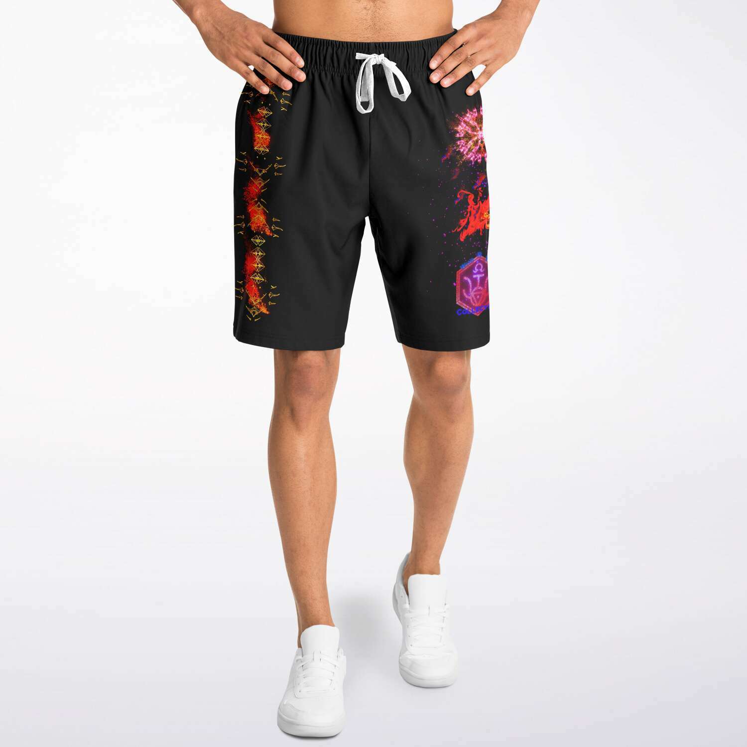 Taiga-Zoku  (Prototype Line) "Crimson Amber Mystic" Shorts - Who R We Collective