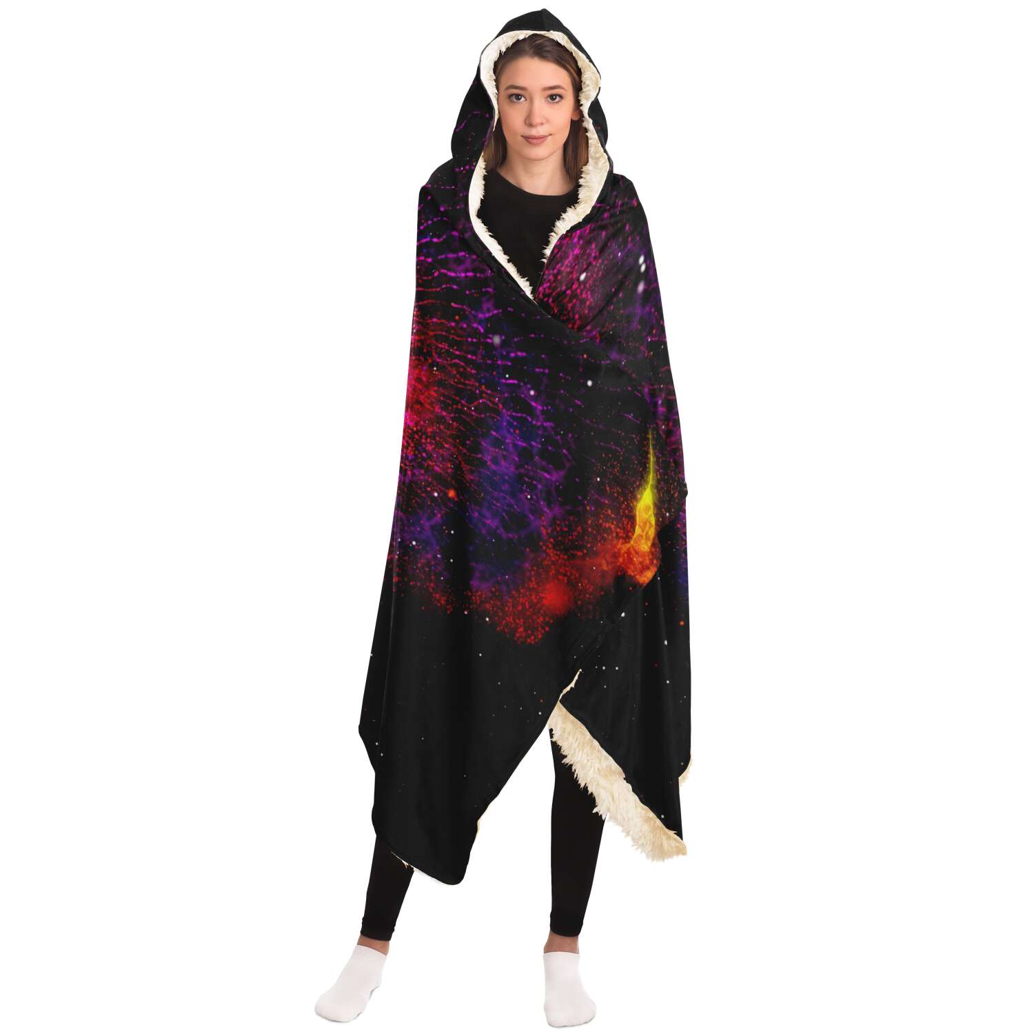 Inferno Vortex Hooded Blanket - Who R We Collective