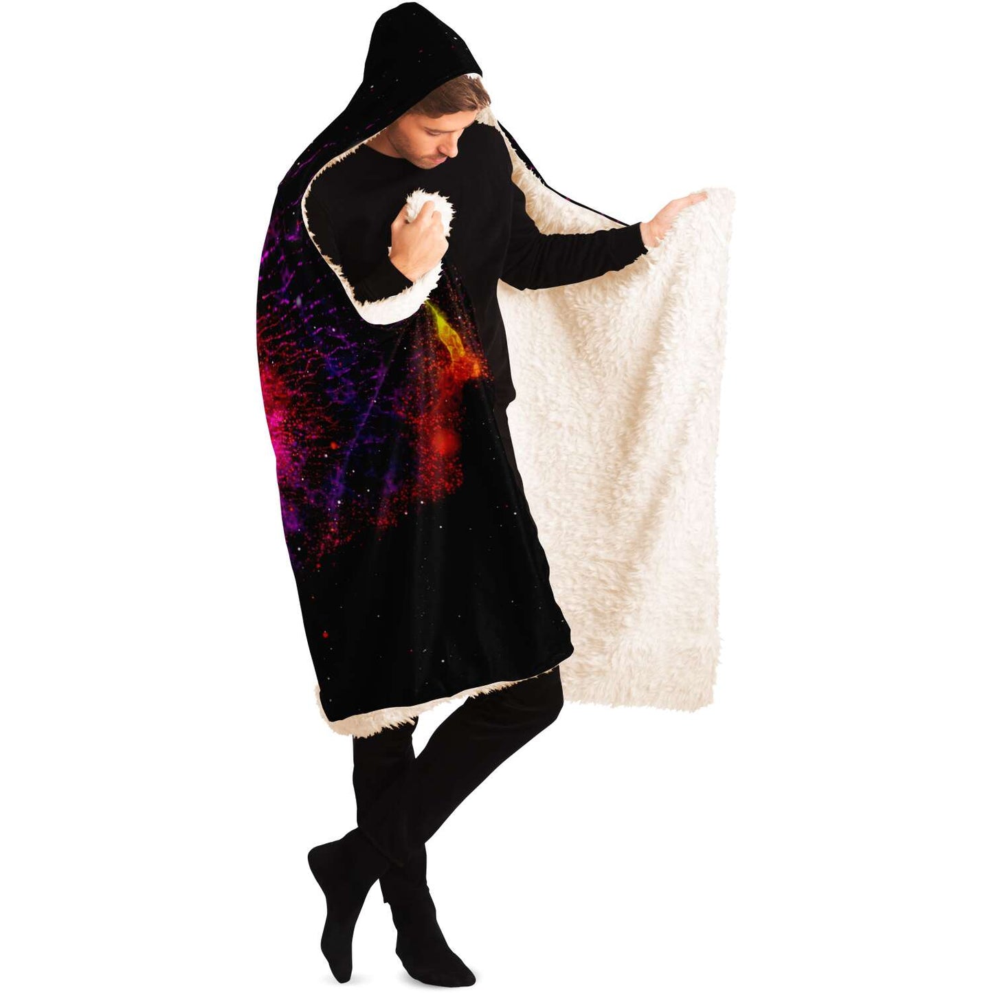 Inferno Vortex Hooded Blanket - Who R We Collective