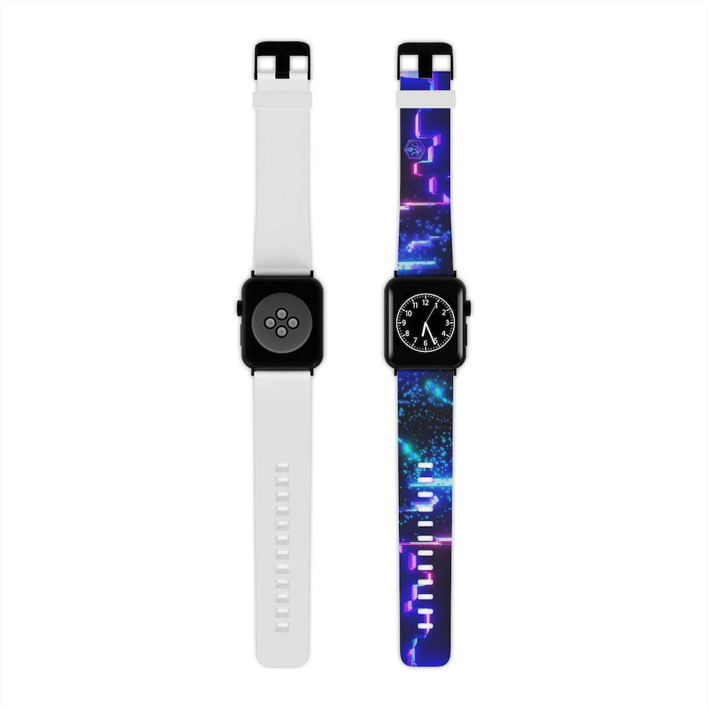 Constant L. Burts - Chicago Skyline Apple Watch Band - Who R We Collective