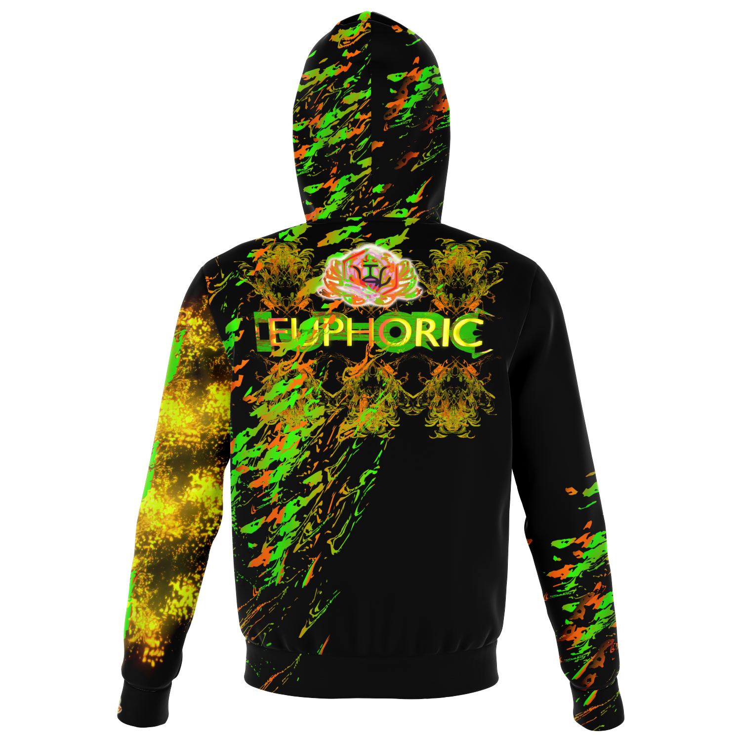 Euphoric ~ Platinum Pineapple Open Zip Hoodie (Prototype) - Who R We Collective