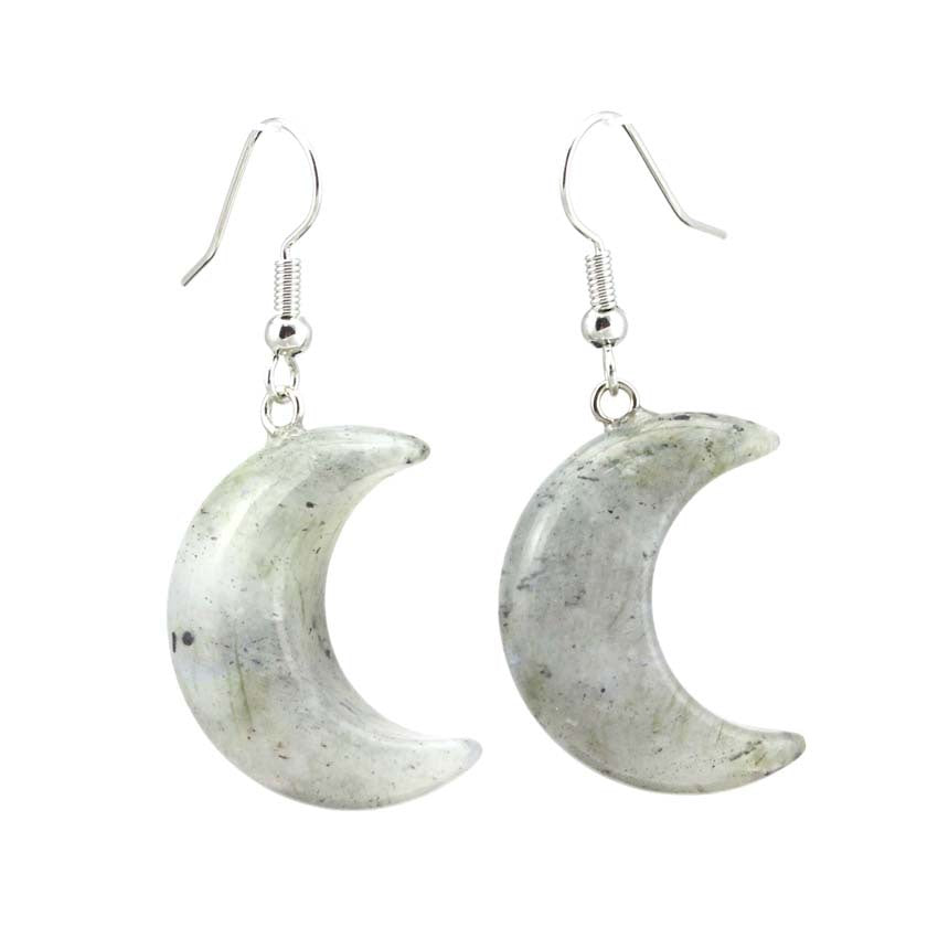 Lunar Crescent Earrings