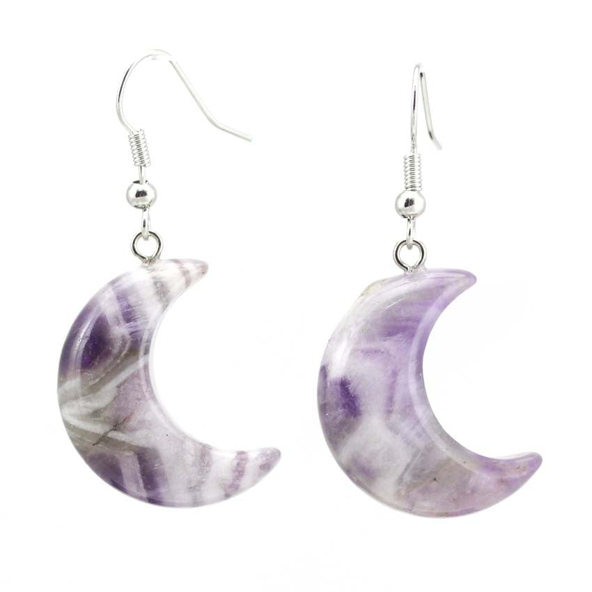 Lunar Crescent Earrings