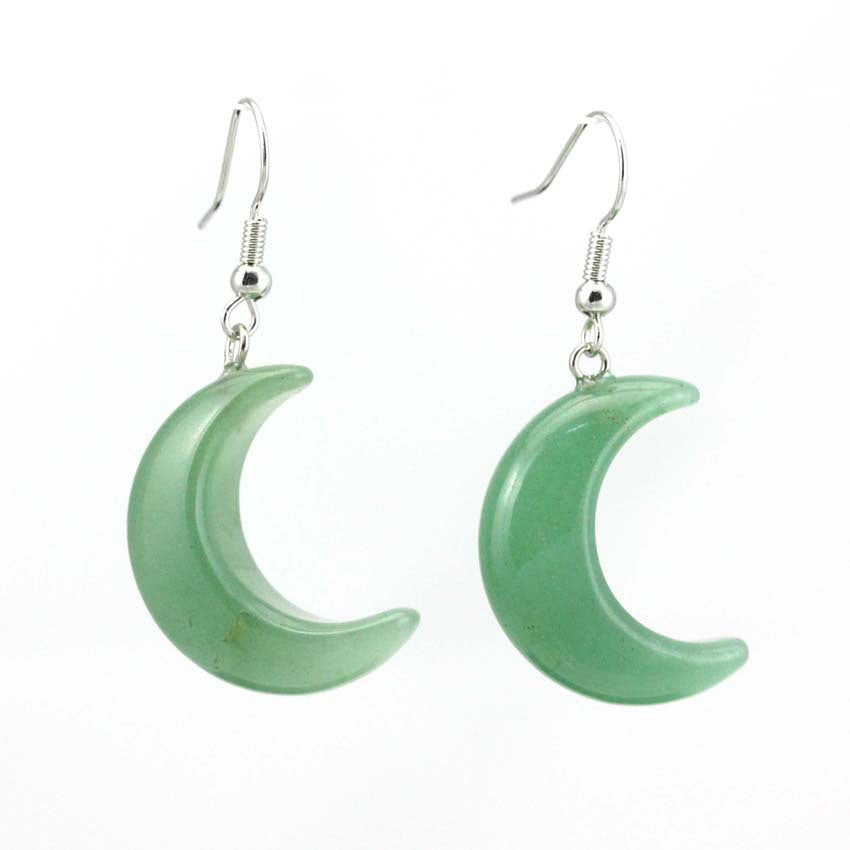 Lunar Crescent Earrings