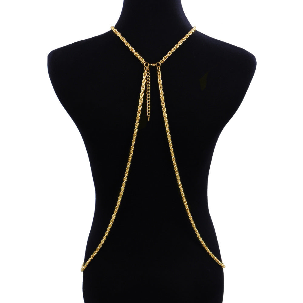 Gold Link Body Chain