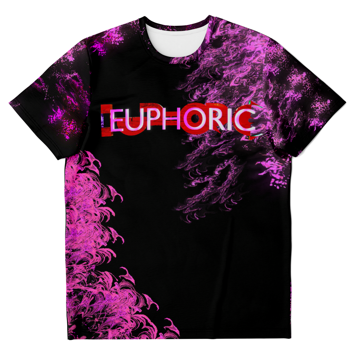 Euphoric ~ Strawberry T-Shirt Hoodie (Prototype) - Who R We Collective