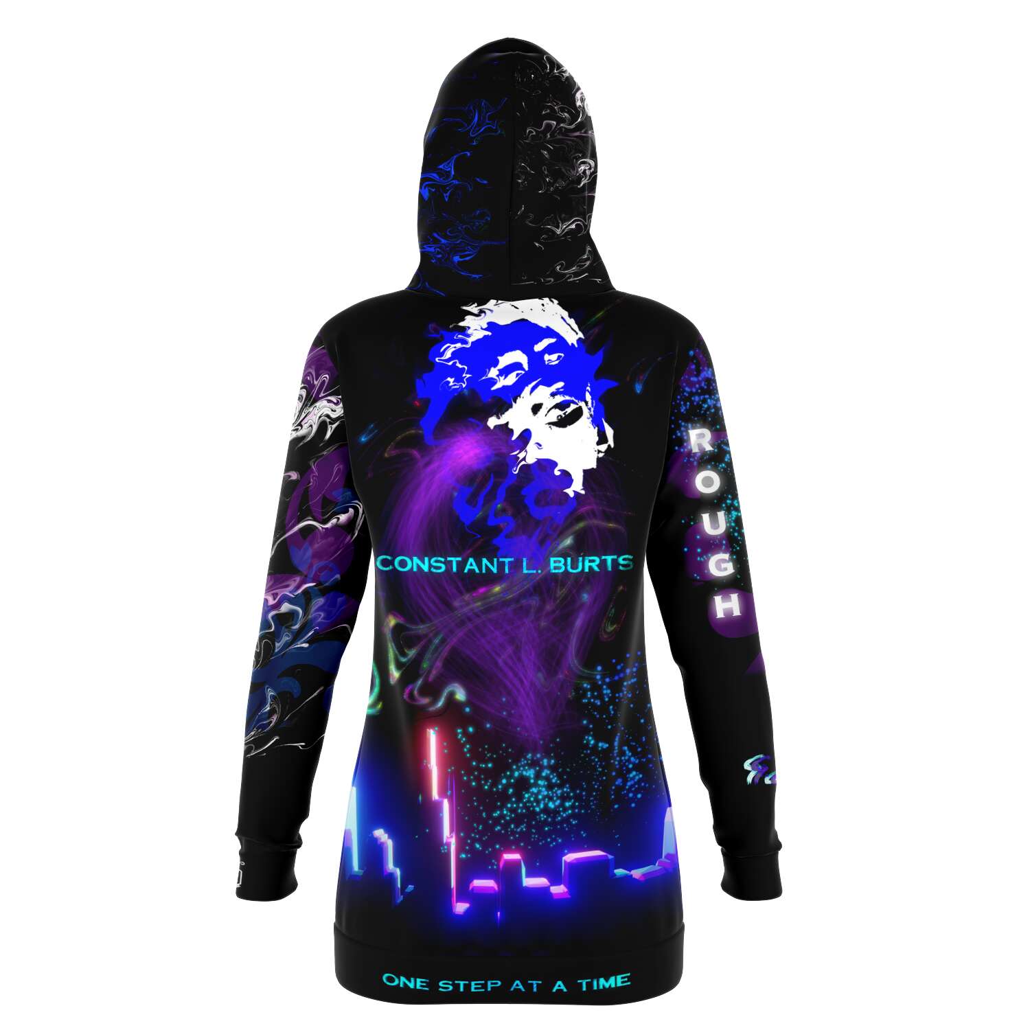 Constant L. Burts - Icon Longline Hoodie - Who R We Collective