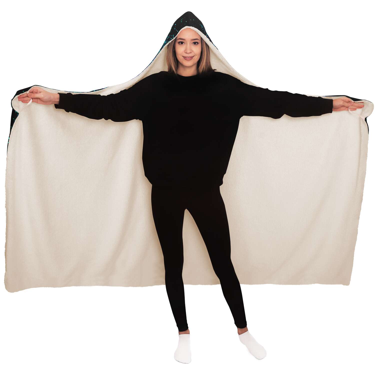 Blizzard Nova Hooded Blanket - Who R We Collective