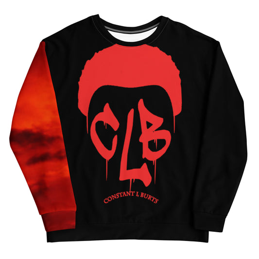 CLB Blk/Red Sweatshirt