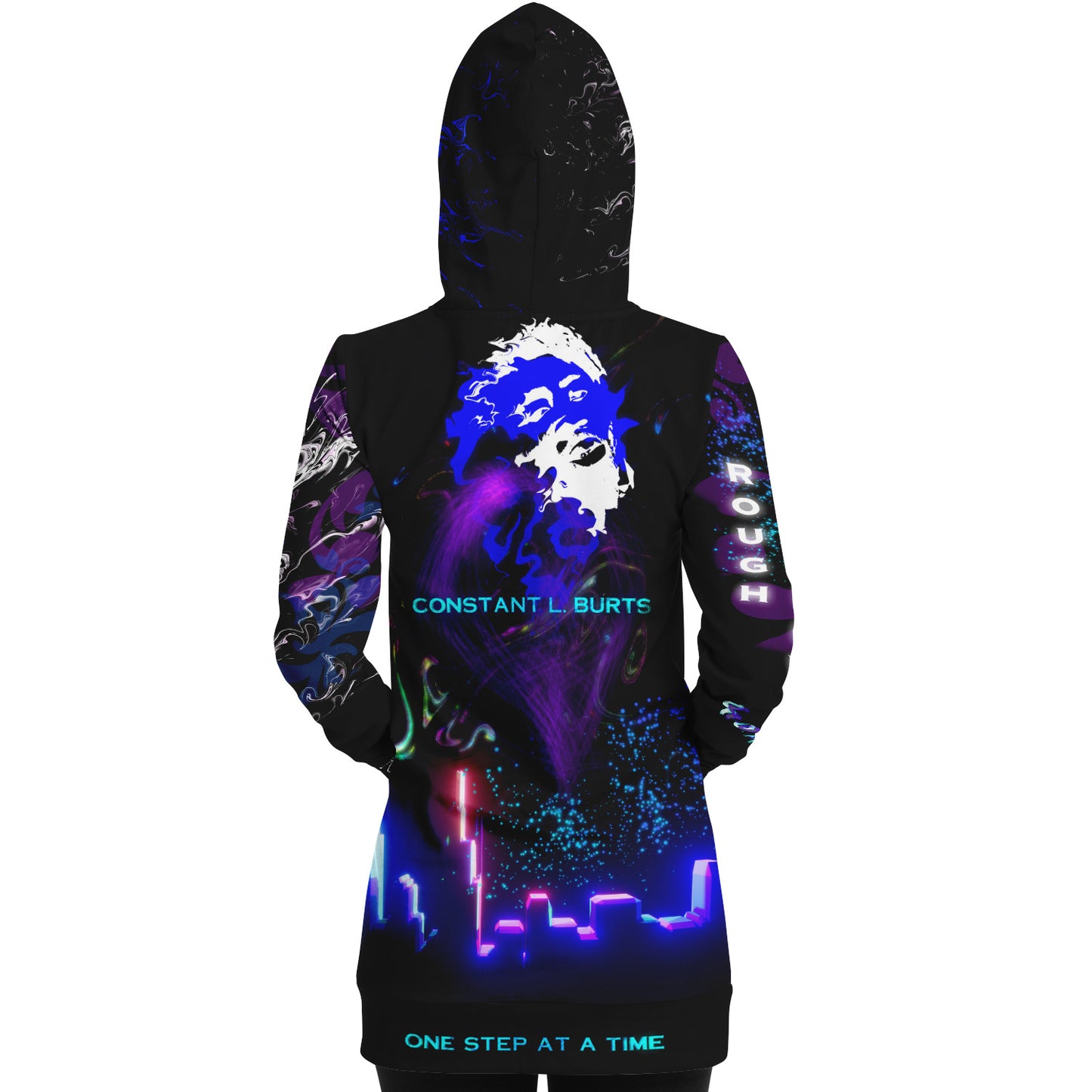Constant L. Burts - Icon Longline Hoodie - Who R We Collective