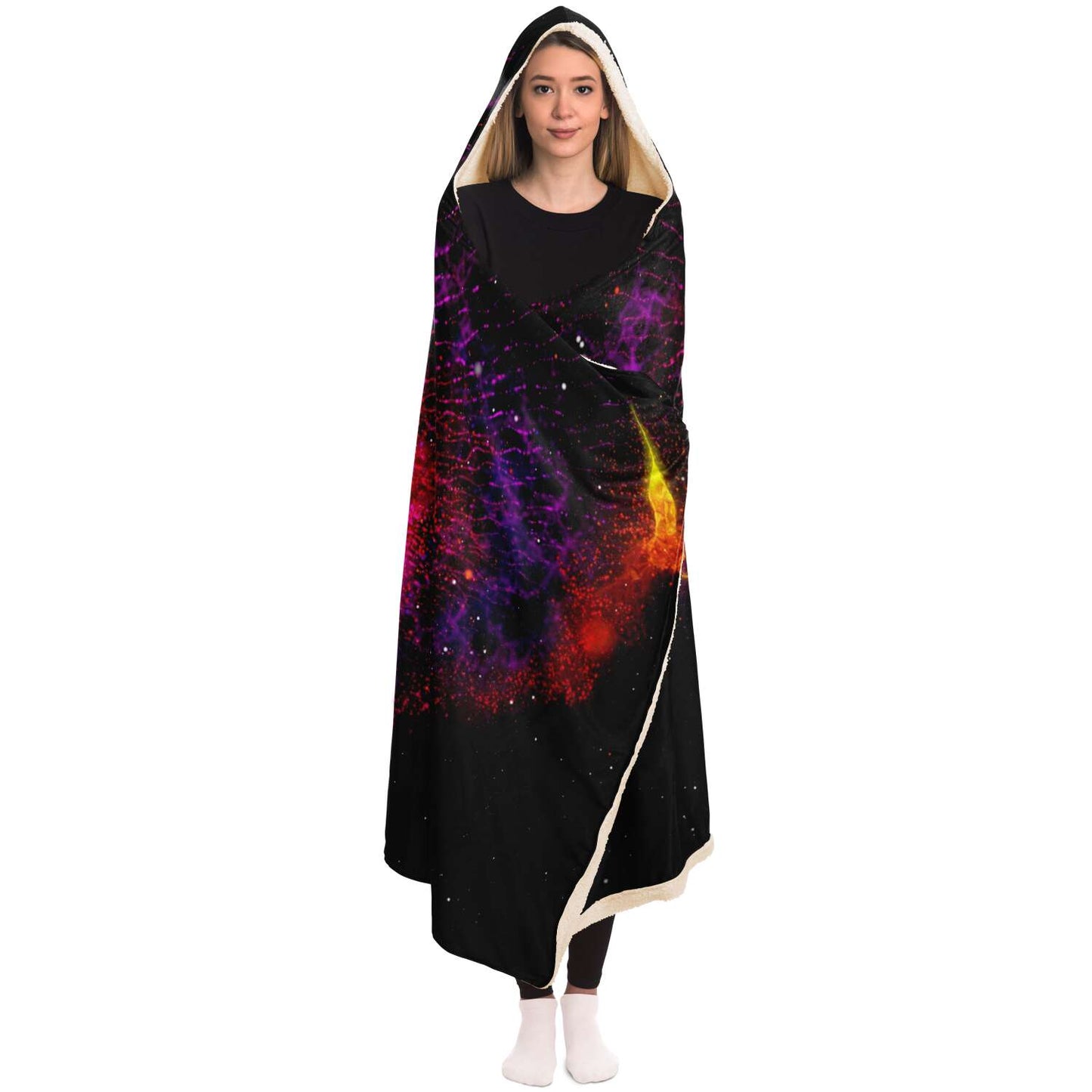 Inferno Vortex Hooded Blanket - Who R We Collective