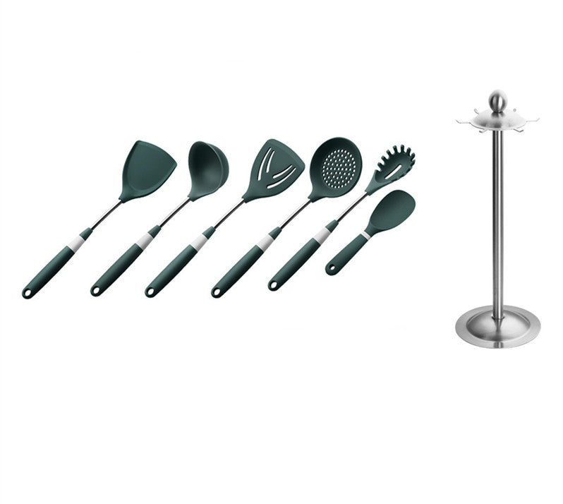 Espátula de silicona Utensilios de cocina Juego de espátula Cocina Cuchara de cocina antiadherente