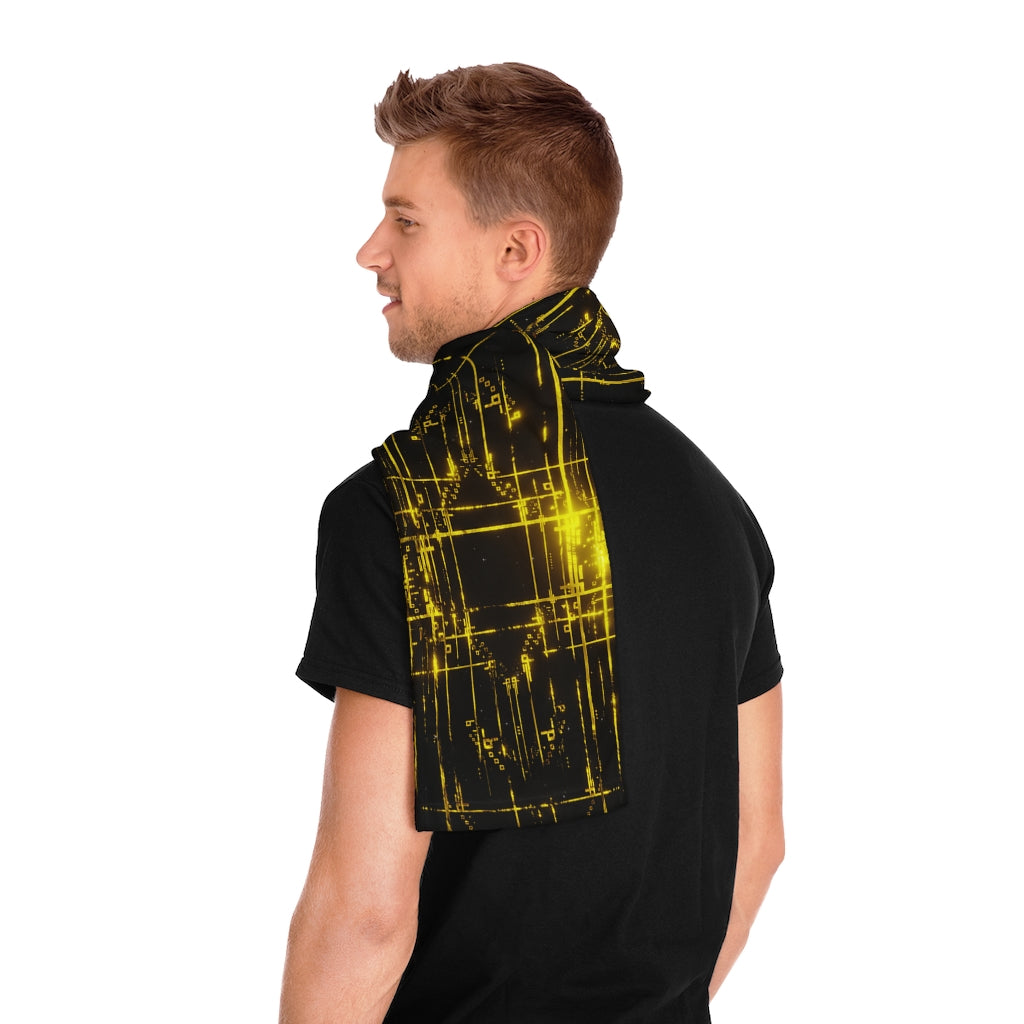 timenotspace Golden Oculus Neckscarf - Who R We Collective