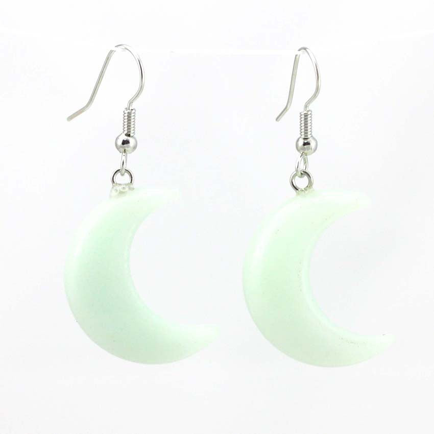 Lunar Crescent Earrings