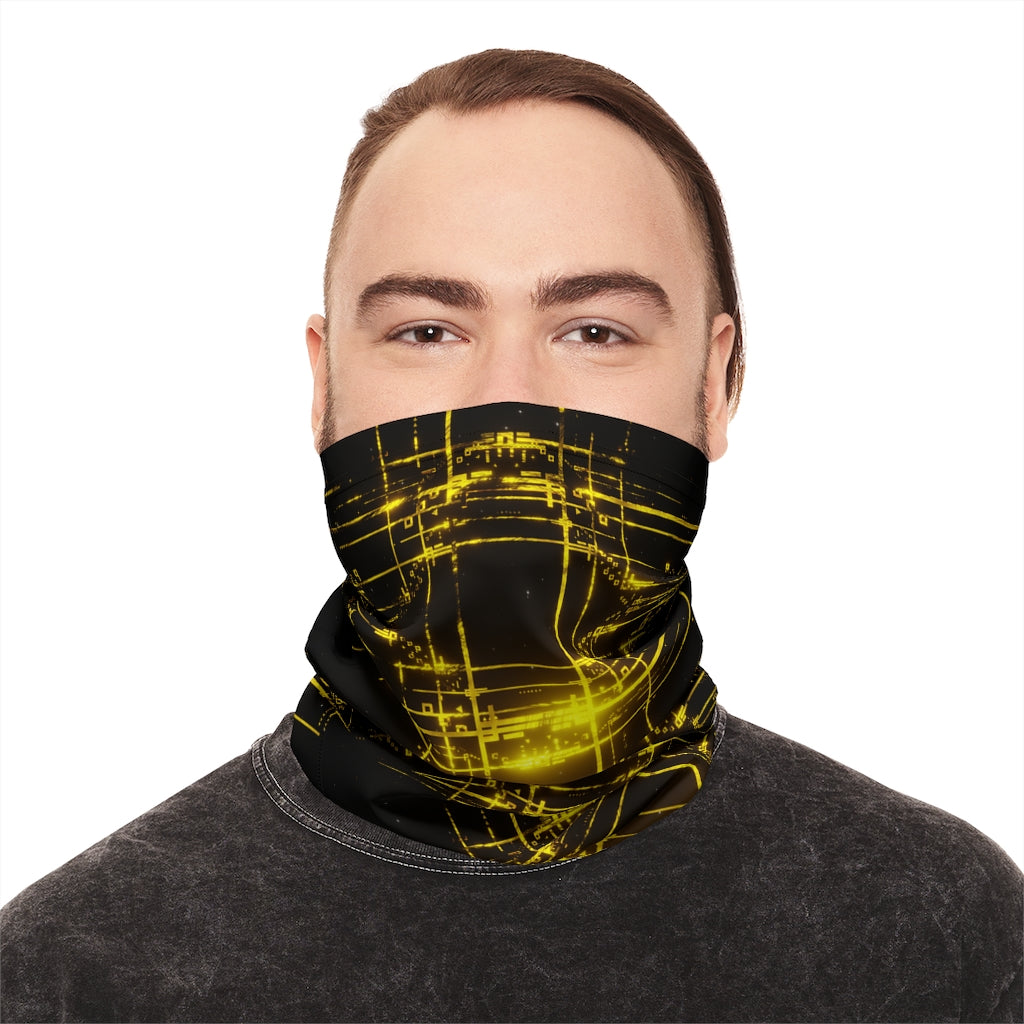 timenotspace Golden Oculus Facemask - Who R We Collective