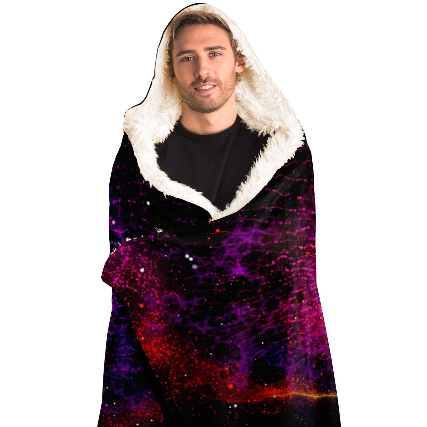 Inferno Vortex Hooded Blanket - Who R We Collective