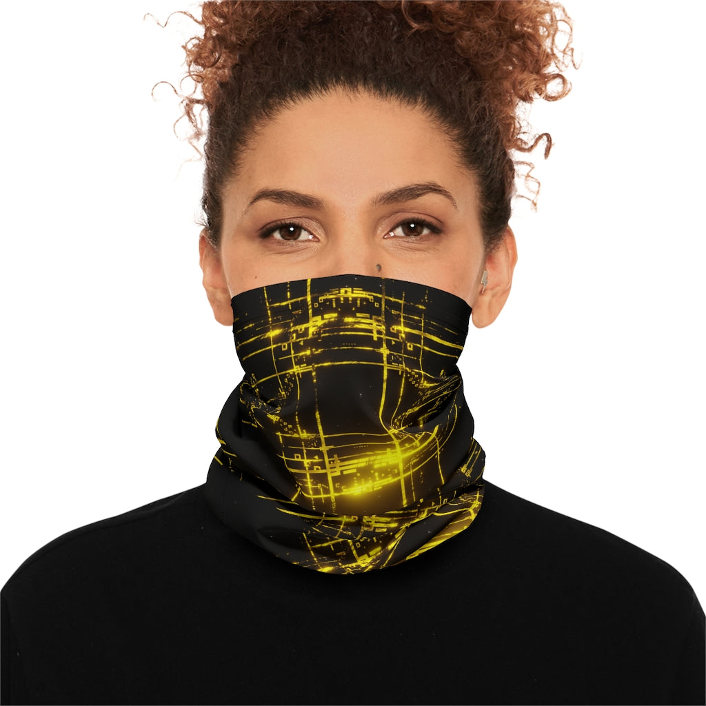 timenotspace Golden Oculus Facemask - Who R We Collective