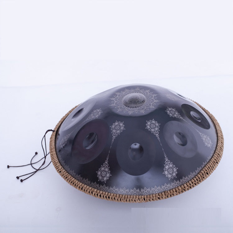 Mandala Engraved Hand Disc Drum